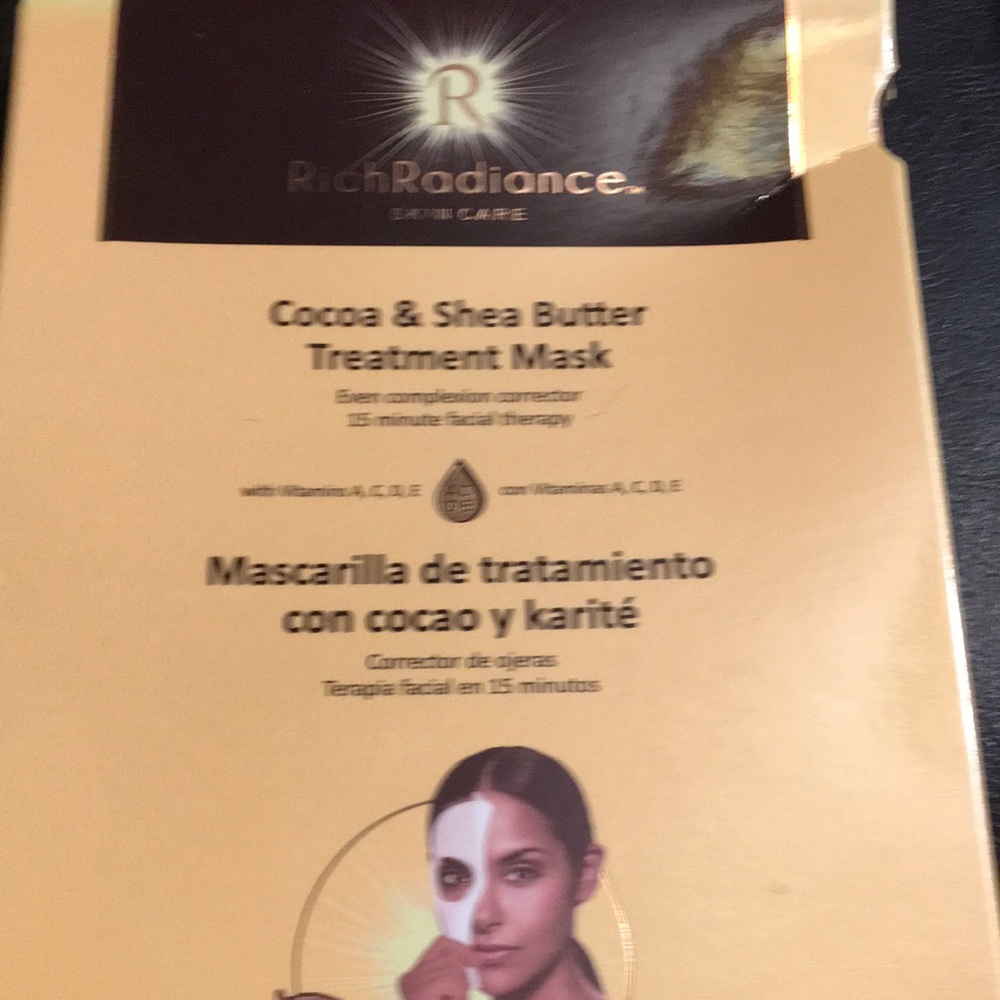 Rich radiance Coco & Shea butter mask